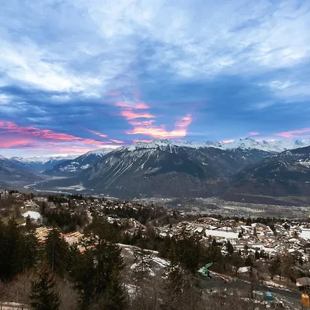 3rd View In Crans-montana, Stunning Panorama شقة *