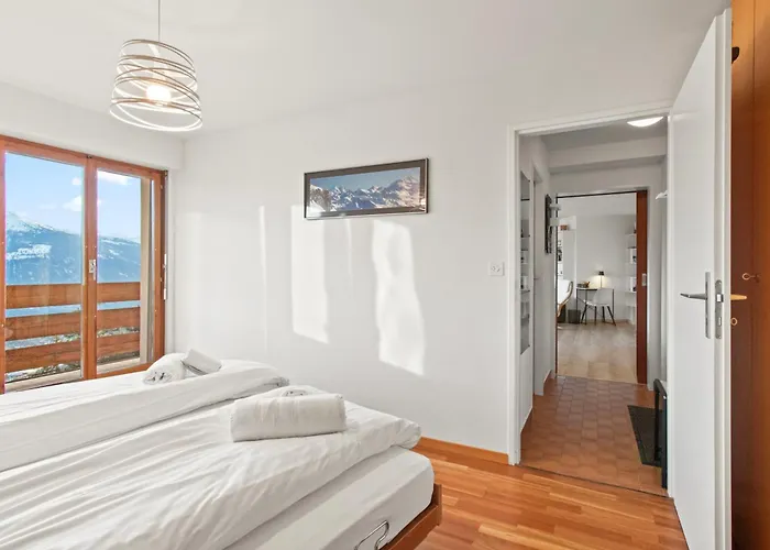 3rd View In Crans-montana, Stunning Panorama Apartamento