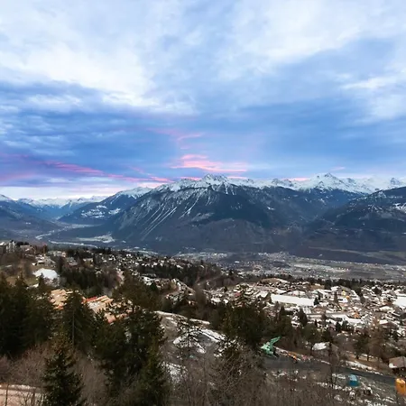 아파트 3rd View In Crans-montana, Stunning Panorama 크란스몬타나